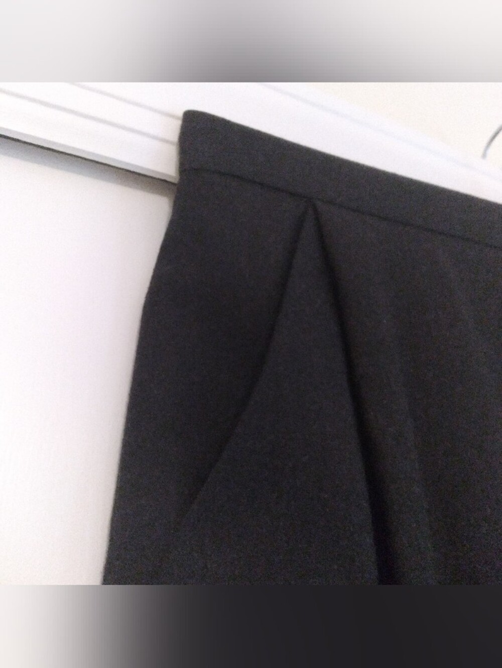 JAEGER Wool Skirt Black Size 10